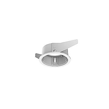 Ideal Lux Plafoniera Zeus 1 luce Bianco Materie Plastiche