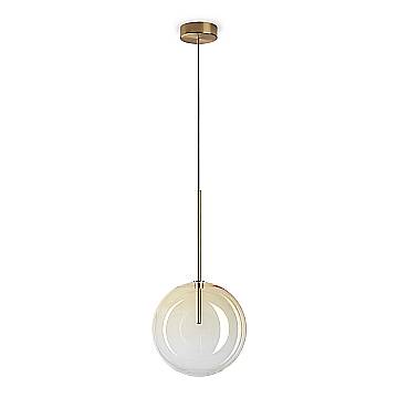 Ideal Lux Sospensione Moderna Equinoxe 1 Luce G4 Cromo Metallo Vetro
