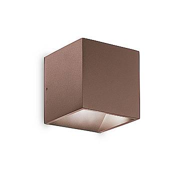 Applique Da Parete Contemporaneo Rubik Alluminio Coffee Led 8,5W 4000K Ip54