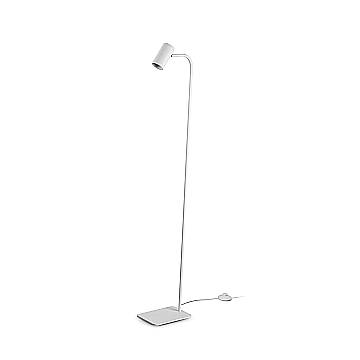 Ideal Lux Lampada da terra moderna Ginger 1 luce GU10 bianco metallo