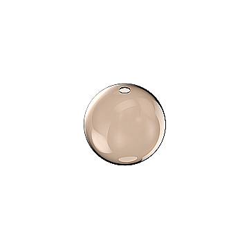 Rosone Contemporaneo Rubber Metallo Ambra Medio