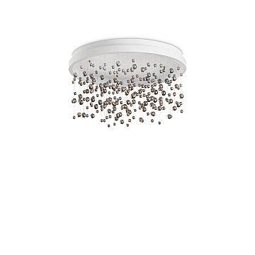 Plafoniera Contemporanea Armony Metallo Bianco Led Integrato 55W 3000K Ip20