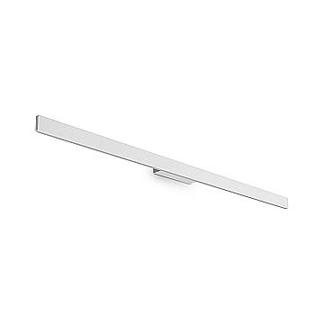 Applique Da Parete Contemporaneo Linea Alluminio Bianco Led 23W 3000K Ip54