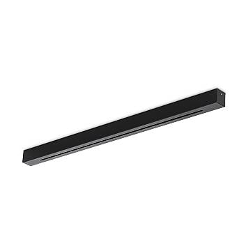 Rosone Contemporaneo Metallo Nero 4 Luci