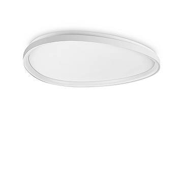 Plafoniera Contemporanea Gemini Metallo Bianco Led Integrato 42W 3000K Ip20