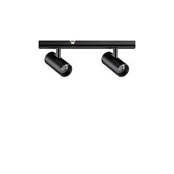 Illuminazione A Binario Moderna Stick Alluminio Nero Led 6W 3000K Ip20 Illuminazione A Binario Moderna Stick Alluminio Nero Led 6W 3000K Ip20