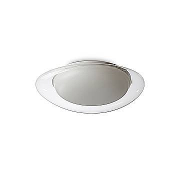 Ideal Lux Plafoniera SQUISH 1 luce LED integrato trasparente metallo