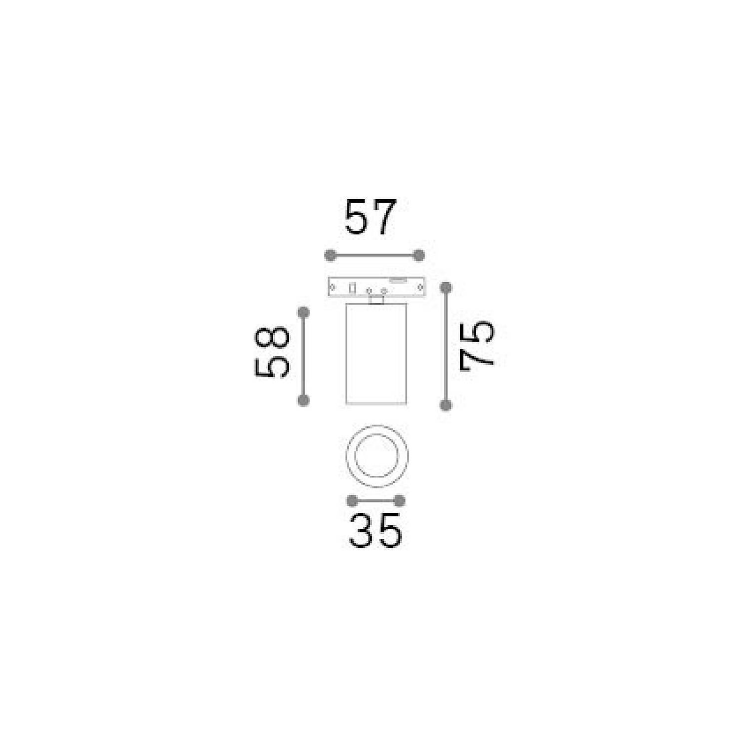 Sistema Lineare Deva 1 Luce Led Nero 4.5W Ip20 332789