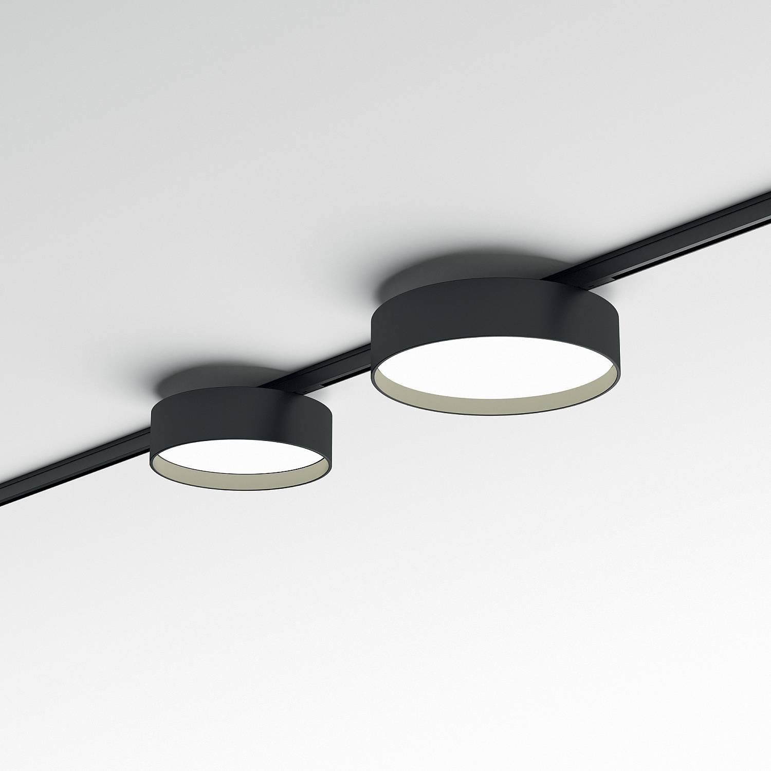 Sistema Lineare Deva 1 Luce Led 10W Nero Ip20 332864