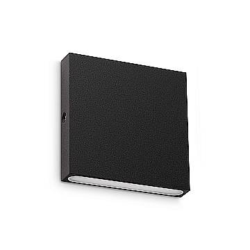 Ideal Lux Applique moderna POST-IT 1 luce LED integrato IP65 nero metallo Ideal Lux Applique moderna POST-IT 1 luce LED integrato IP65 nero metallo