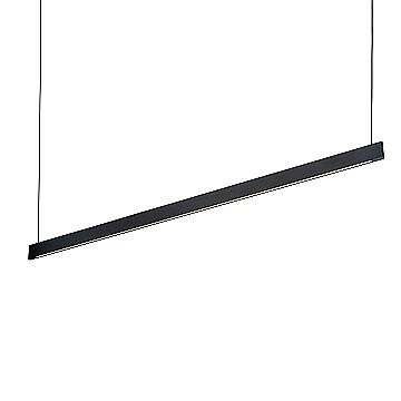 Ideal Lux Sospensione Moderna Steel 2 luci LED integrato nero metallo
