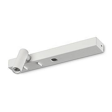 Ideal Lux Applique moderna Bonne 2 luci LED integrato bianco metallo
