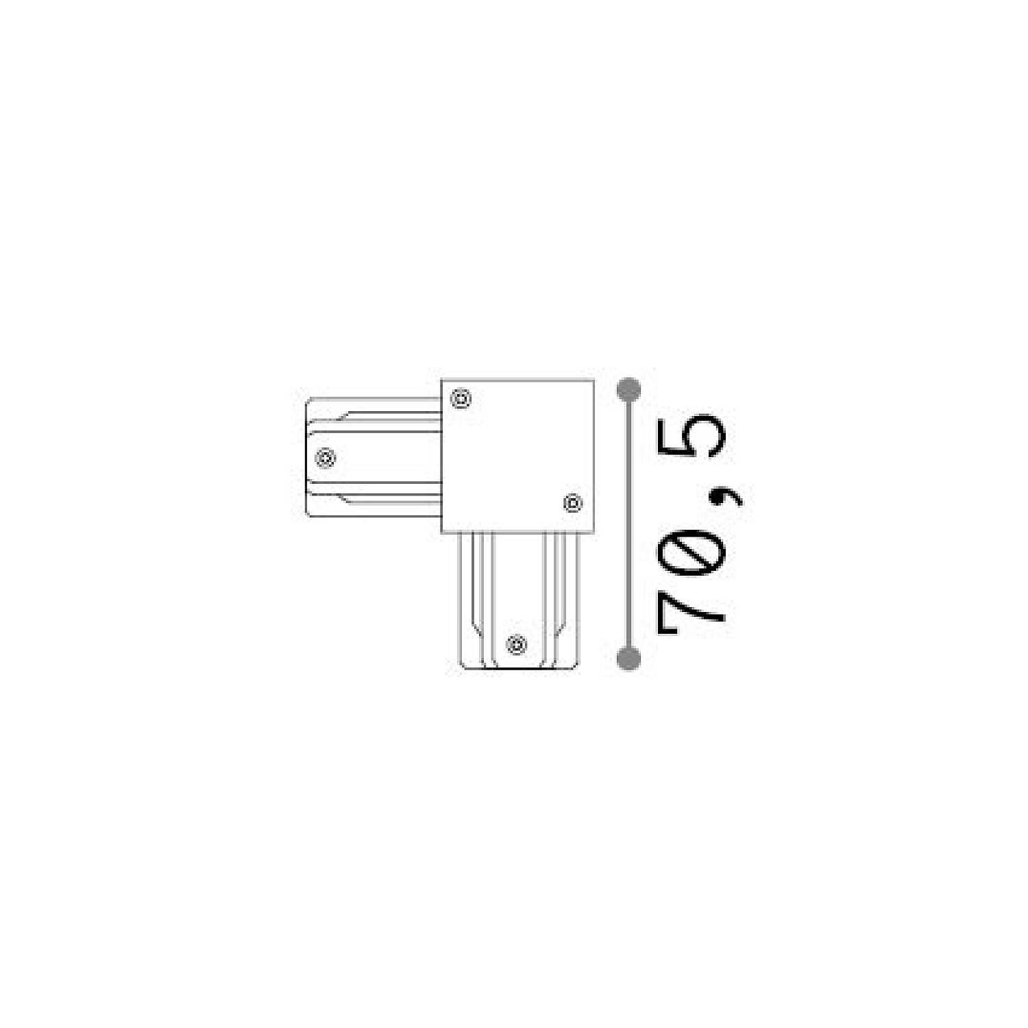 Accessorio Link Nero Testata Di Chiusura Ip20 337401