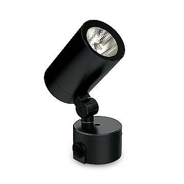 Ideal Lux Proiettore O-ZONE 1 luce LED integrato IP66 nero metallo