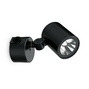 Ideal Lux Lampada da Parete O-Zone 1 luce LED integrato IP66 nero metallo