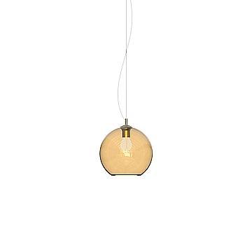 Ideal Lux Sospensione Moderna NEMO 1 luce E27 Ambra Metallo Vetro Ideal Lux Sospensione Moderna NEMO 1 luce E27 Ambra Metallo Vetro