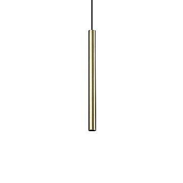 Ideal Lux Sospensione Look 1 luce LED integrato ottone satinato metallo Ideal Lux Sospensione Look 1 luce LED integrato ottone satinato metallo