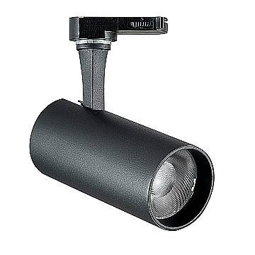 Ideal Lux Faretto Fox 1 luce LED integrato nero metallo