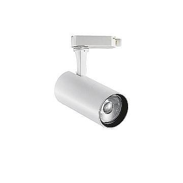 Ideal Lux Faretto moderno Fox 1 luce LED integrato bianco metallo