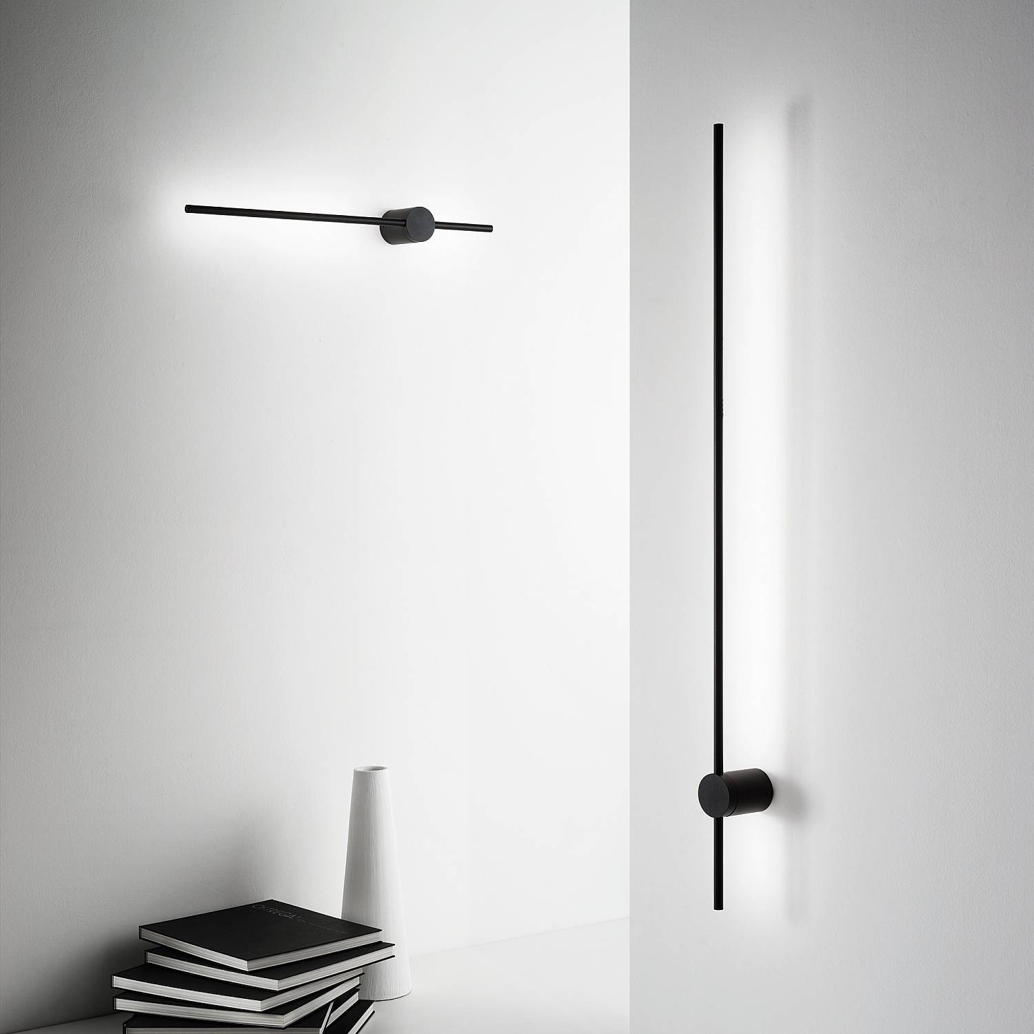 Applique Essence 1 Luce Led Integrato Nera 340999