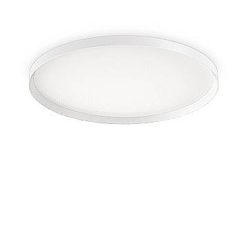 Ideal Lux Plafoniera moderna FLY 1 luce LED integrato bianco 68W Ideal Lux Plafoniera moderna FLY 1 luce LED integrato bianco 68W