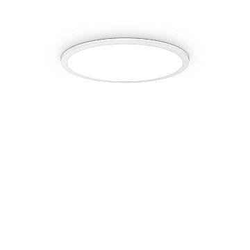 Ideal Lux Plafoniera moderna Fly 1 luce LED integrato bianca alluminio Ideal Lux Plafoniera moderna Fly 1 luce LED integrato bianca alluminio