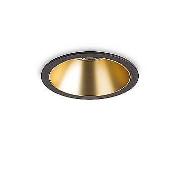 Faretto Ad Incasso Game 1 Luce Led Integrato Nero Oro 20W Ip20