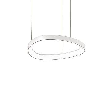 Ideal Lux Sospensione Moderna Gemini 1 luce LED integrato bianca metallo