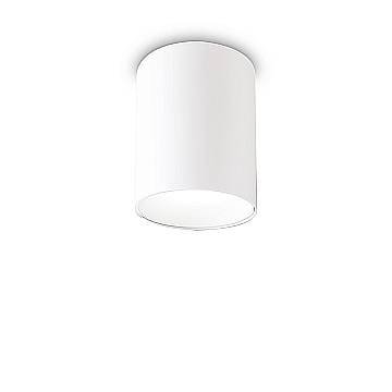Ideal Lux Plafoniera Moderna Nitro 1 luce LED integrato bianco alluminio
