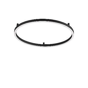 Ideal Lux Plafoniera Moderna Oracle 1 luce LED integrato nero alluminio