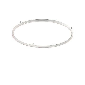Ideal Lux Plafoniera Moderna ORACLE 1 luce LED integrato bianco alluminio
