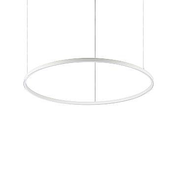 Ideal Lux Sospensione Oracle 1 luce LED integrato bianco alluminio