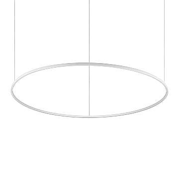 Ideal Lux Sospensione Moderna Oracle 1 luce LED integrato bianco alluminio