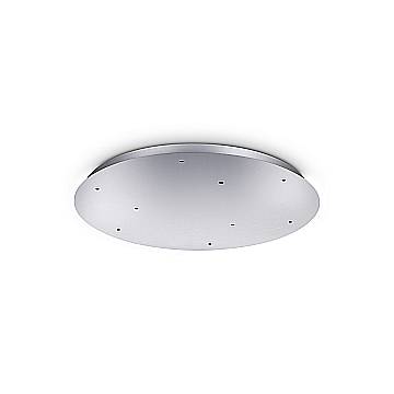 Ideal Lux Rosone 1 luce cromo alluminio metallo