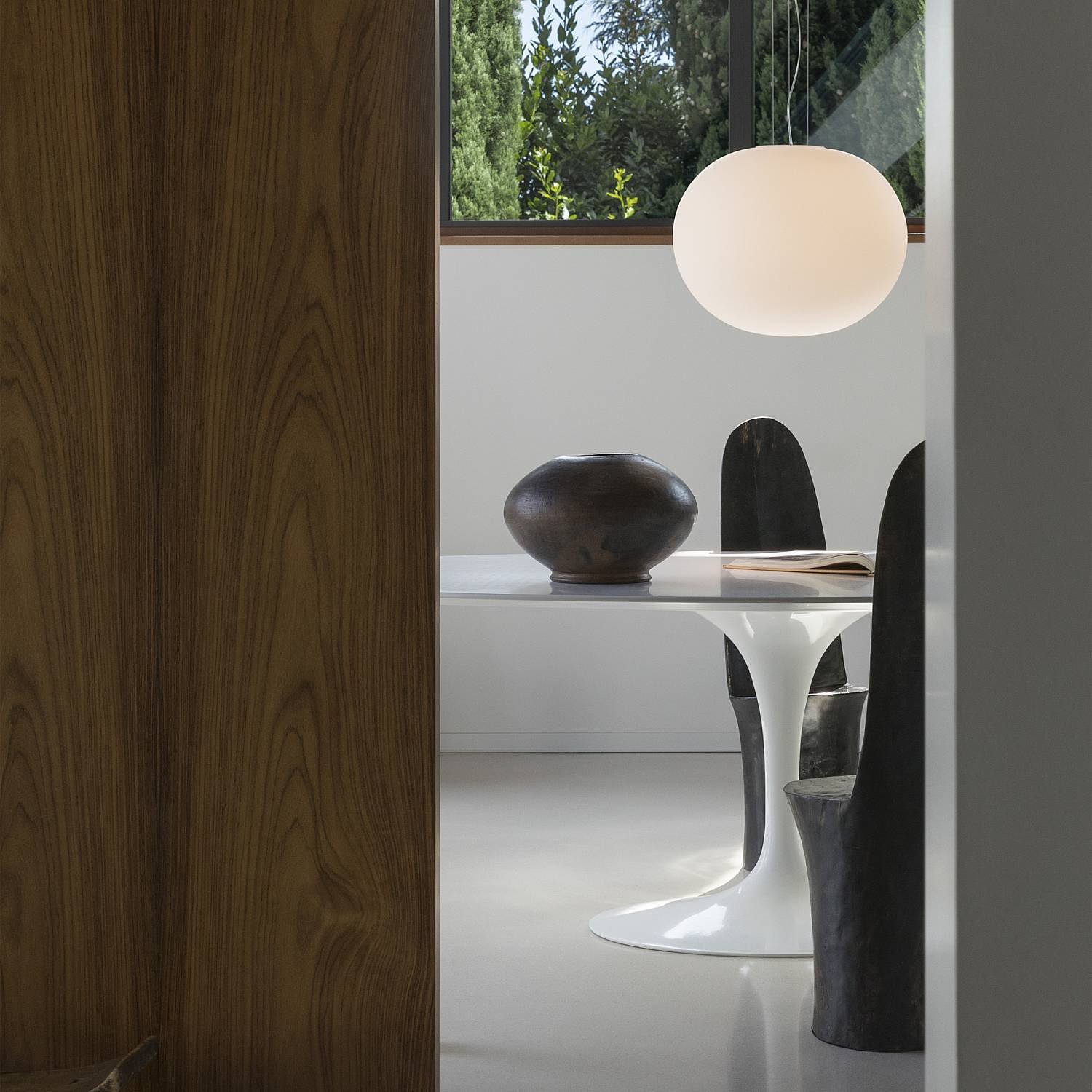 Lampada A Sospensione Cotton 1 Luce E27 Bianca 344591
