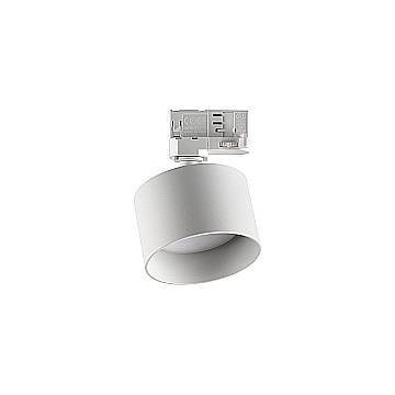 Ideal Lux Faretto Spike 1 luce GX53 dimmerabile bianco metallo