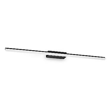 Ideal Lux Lampada da parete Riflesso 1 luce LED integrato nero metallo