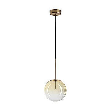 Ideal Lux Sospensione Moderna Equinoxe 1 Luce G4 Cromo Metallo Vetro