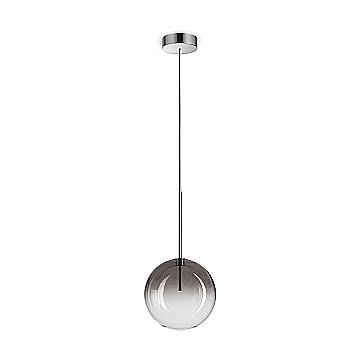 Ideal Lux Sospensione moderna Equinoxe 1 luce G4 cromo metallo vetro