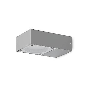 Ideal Lux Lampada da parete SIRIO 1 luce GX53 IP65 grigio metallo vetro Ideal Lux Lampada da parete SIRIO 1 luce GX53 IP65 grigio metallo vetro