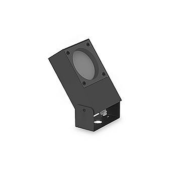 Ideal Lux proiettore serie SIRIO 1 luce GX53 IP65 nero metallo Ideal Lux proiettore serie SIRIO 1 luce GX53 IP65 nero metallo