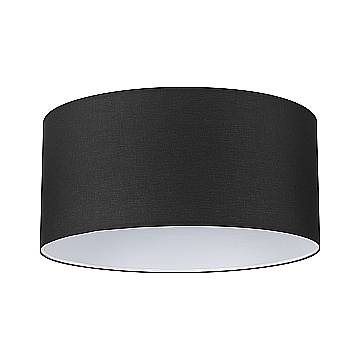 Ideal Lux Paralume cilindro Set 90 cm 42 cm nero tessuto