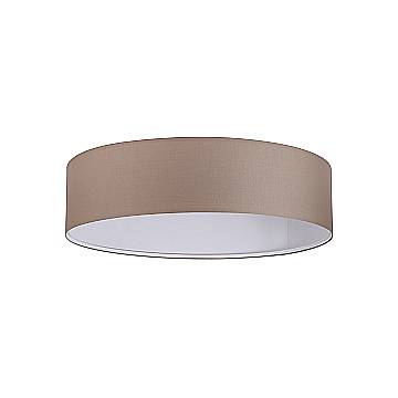 Ideal Lux Paralume cilindro tortora Collezione SET 1 luce D70 H18 tessuto