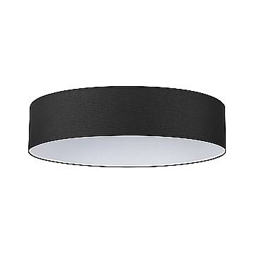 Ideal Lux Paralume cilindro Set 18 cm D90 nero tessuto