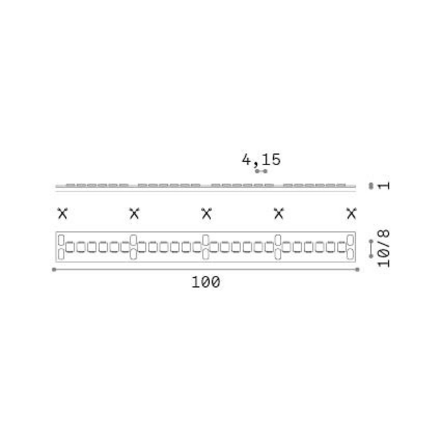 Strip_Led_240_Smd_15W/M_3000K_Cri90_Ip20 346489