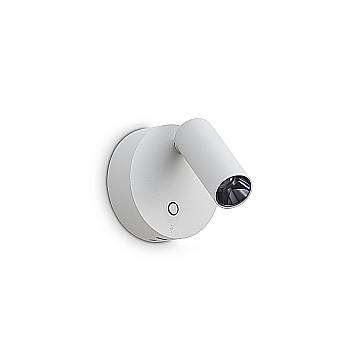 Ideal Lux applique moderna Elf 1 luce LED integrato bianca metallo