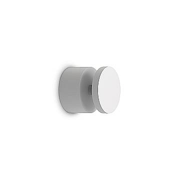 Ideal Lux Applique moderna Toffee 1 luce LED integrato IP65 bianco metallo Ideal Lux Applique moderna Toffee 1 luce LED integrato IP65 bianco metallo