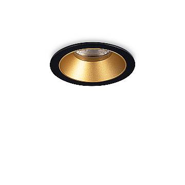 Faretto Ad Incasso Game 1 Luce Led Integrato Nero Oro