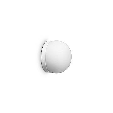 Ideal Lux Applique moderna COTTON 1 luce GX53 bianca alluminio vetro Ideal Lux Applique moderna COTTON 1 luce GX53 bianca alluminio vetro