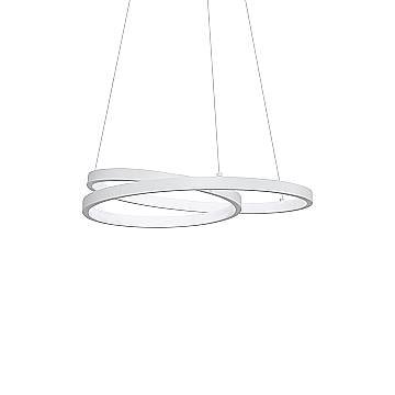 Ideal Lux Sospensione Moderna Oz 1 luce LED integrato Bianco Metallo Ideal Lux Sospensione Moderna Oz 1 luce LED integrato Bianco Metallo